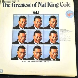 The Greatest of Nat King Cole Vol. 1 & 2, Gatefold cover Capitol SLB6603